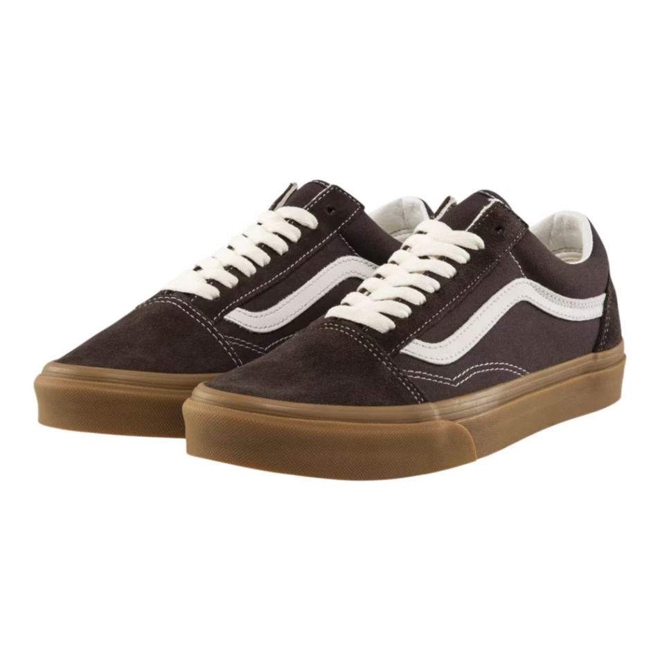 Vans Férfi Old Skool Skate Cipő Med Barna