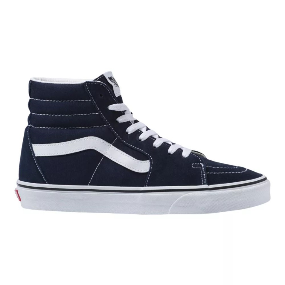 Vans Férfi Sk8 Gördeszka Cipő Tornacipő Magas Felső Párizsi éjszakai Fehér