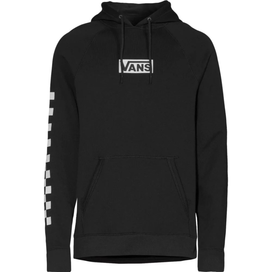 Vans Férfi Versa Standard Pulóver Kapucnis Fekete