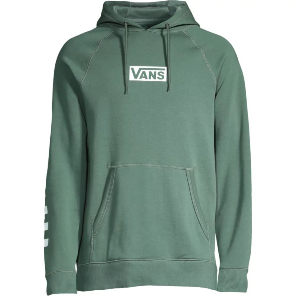Vans Férfi Versa Standard Pulóver Kapucnis Kacsa Zöld