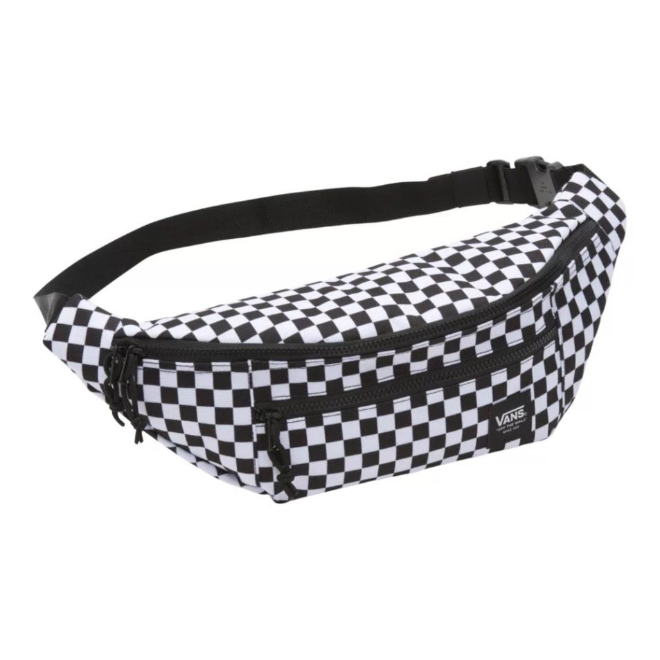 Furgonok Ranger Fanny Pack/övtáska 4l Fekete-fehér Sakktábla
