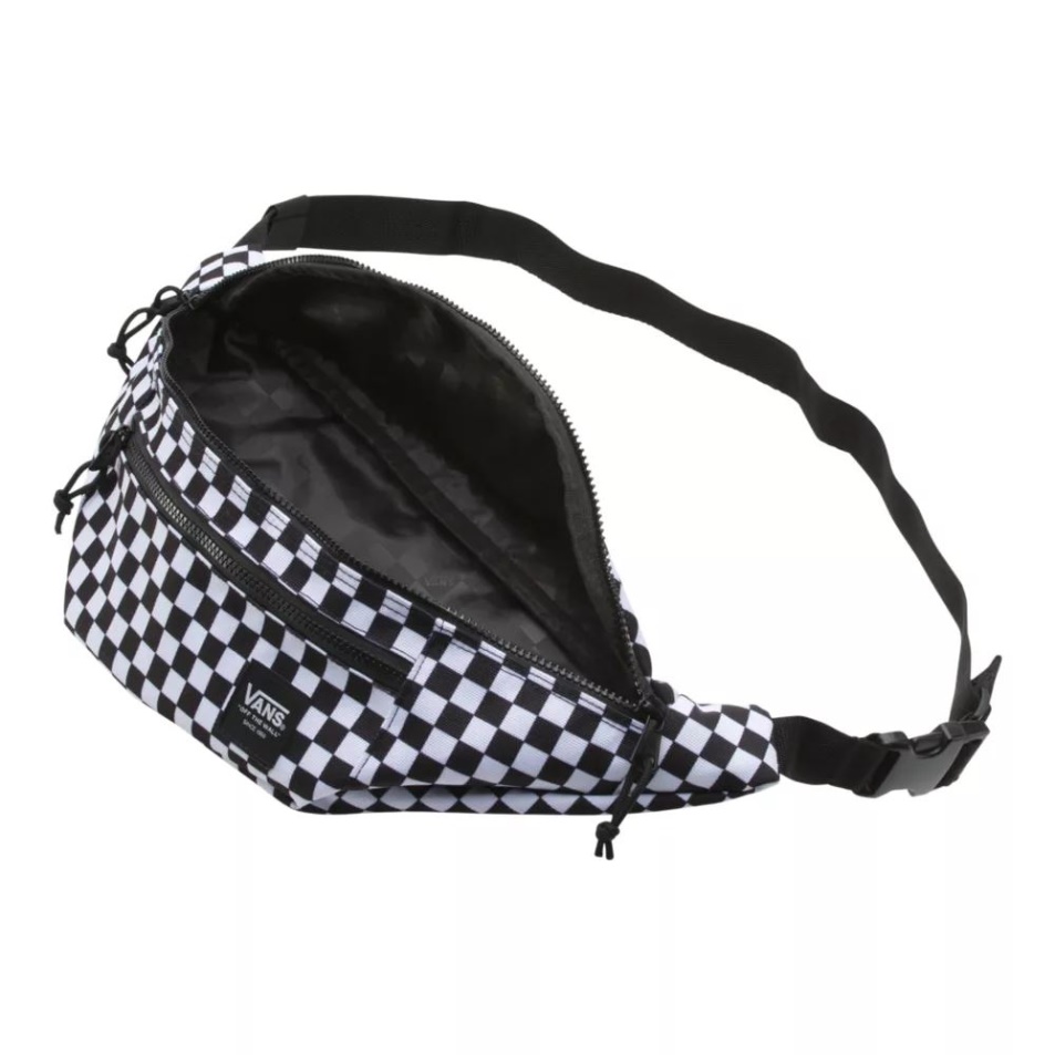 Furgonok Ranger Fanny Pack/övtáska 4l Fekete-fehér Sakktábla
