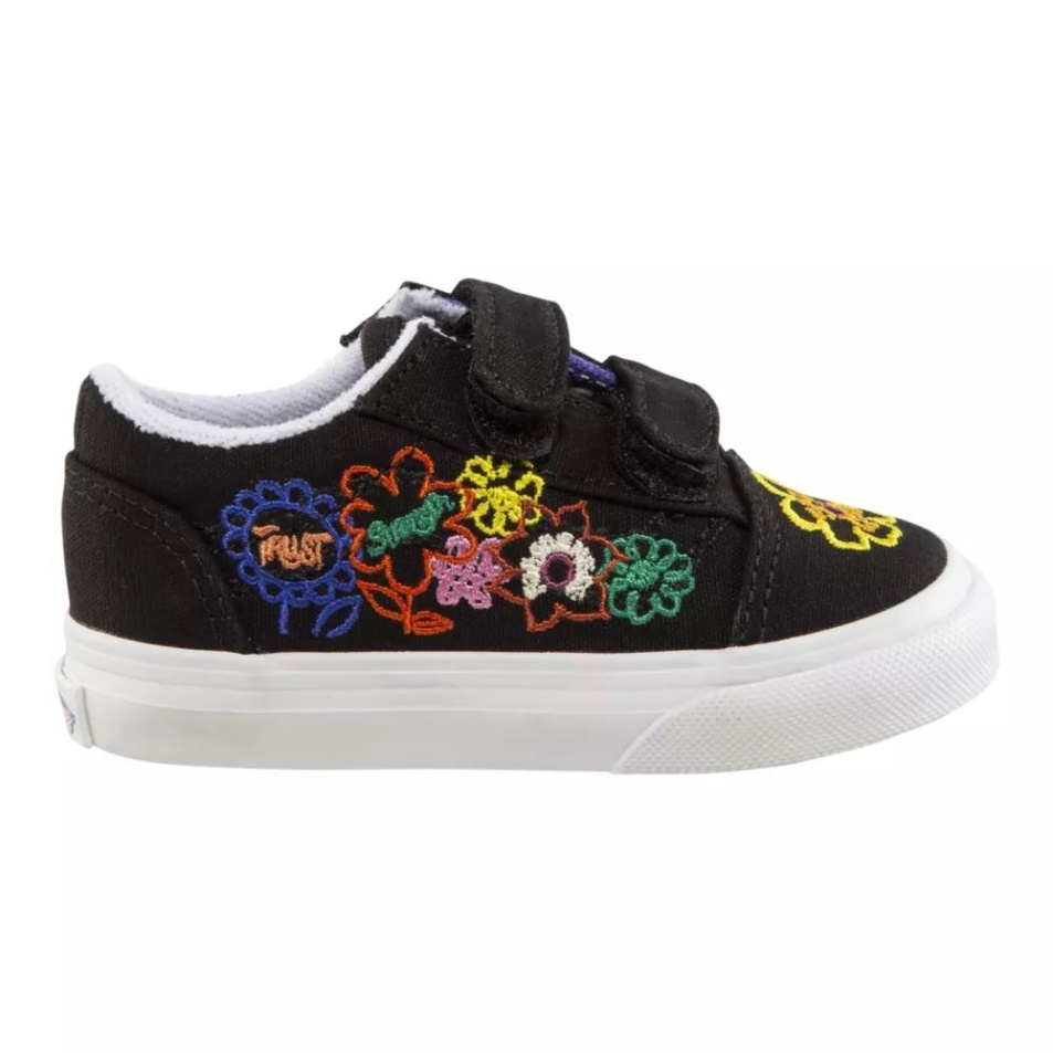 Vans Toddler' Cultivate Care Old Skool V Skate Shoes Garden-true White