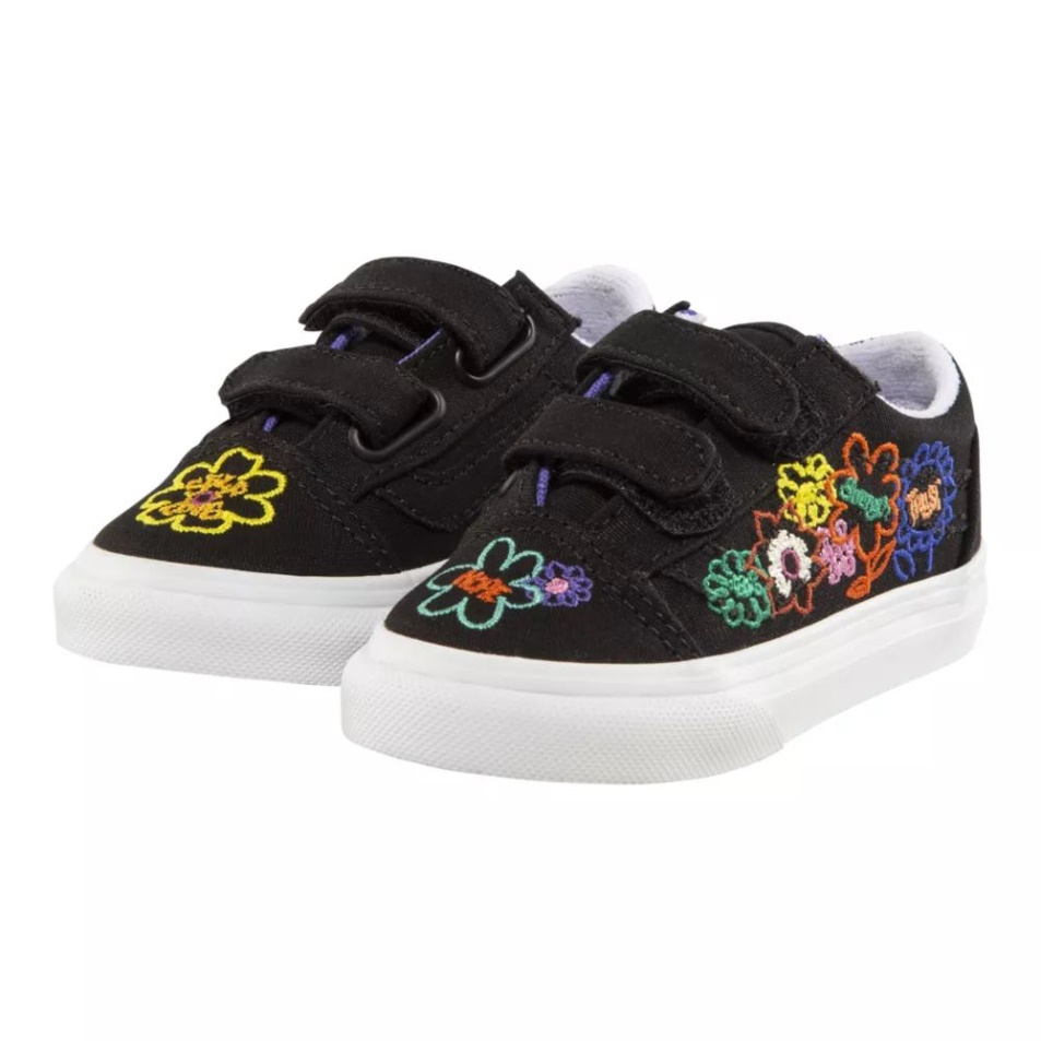 Vans Toddler' Cultivate Care Old Skool V Skate Shoes Garden-true White