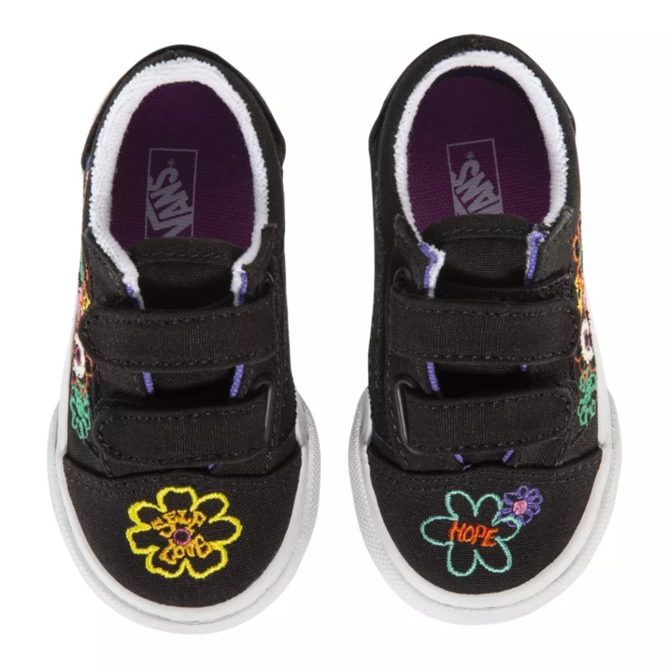 Vans Toddler' Cultivate Care Old Skool V Skate Shoes Garden-true White
