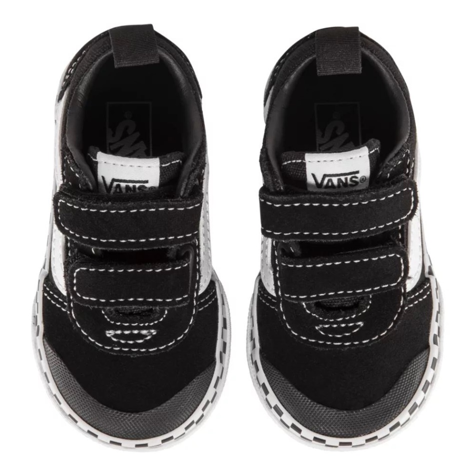 Vans Toddler Kids' Ward V Dw Skate Shoes Checker Foxing Black