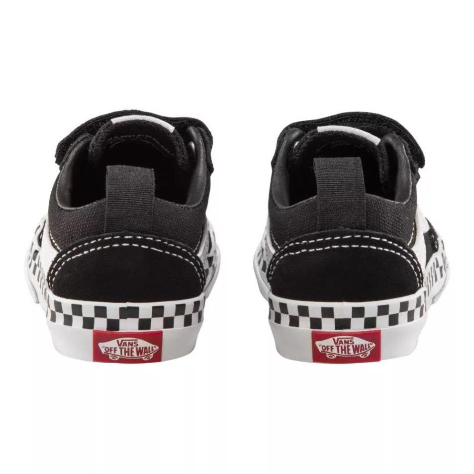 Vans Toddler Kids' Ward V Dw Skate Shoes Checker Foxing Black
