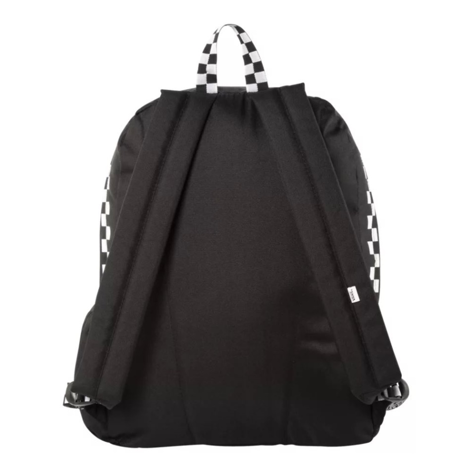 Furgonok Unisex Street Realm Iskolai Hátizsák 22 L-es Fekete-fehér Kockás