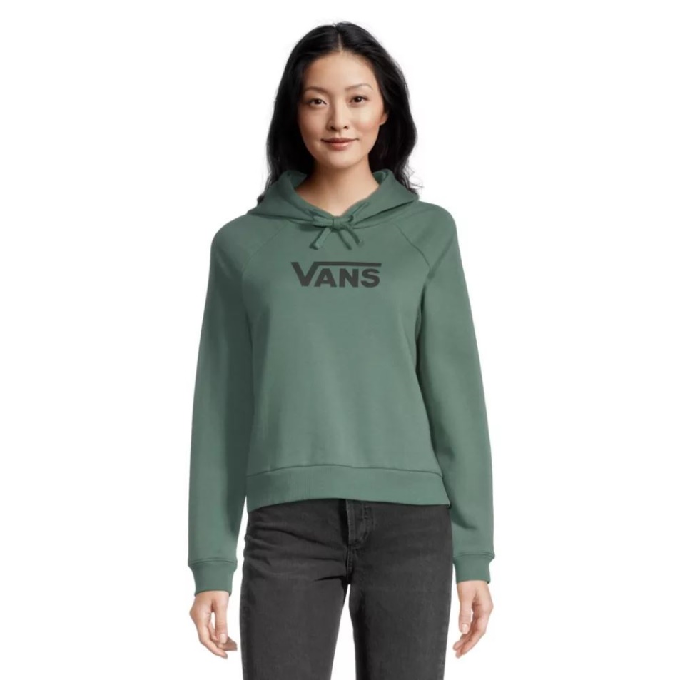 Vans Women Flying V Boxy Kapucnis Levendula Köd