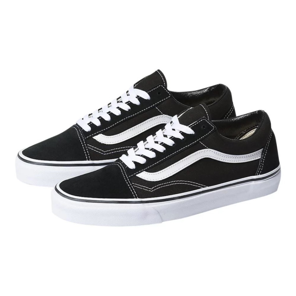 Furgonok Női Old Skool Skate Cipők Tornacipők Alacsony Felső Csúszás Légáteresztő Krémmel
