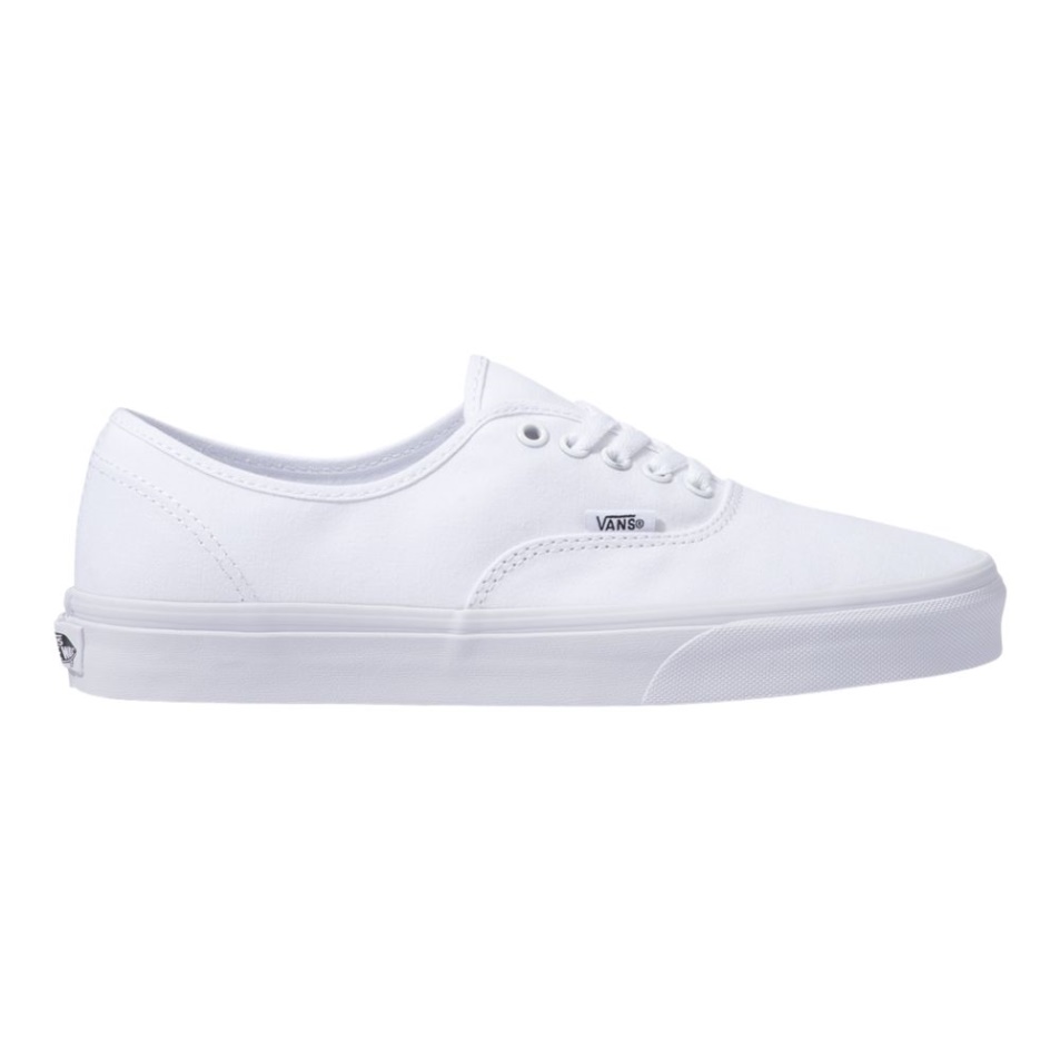Vans Női Autentikus Gördeszka Cipő Tornacipő Alacsony Felső Alkalmi Fehér-fehér