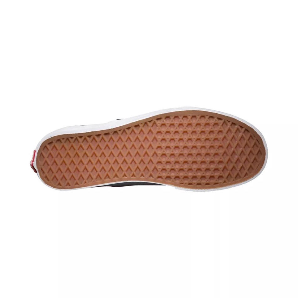 Vans Női Klasszikus Gördeszka Cipő Tornacipő Alacsony Felső Slip Lélegző Fekete