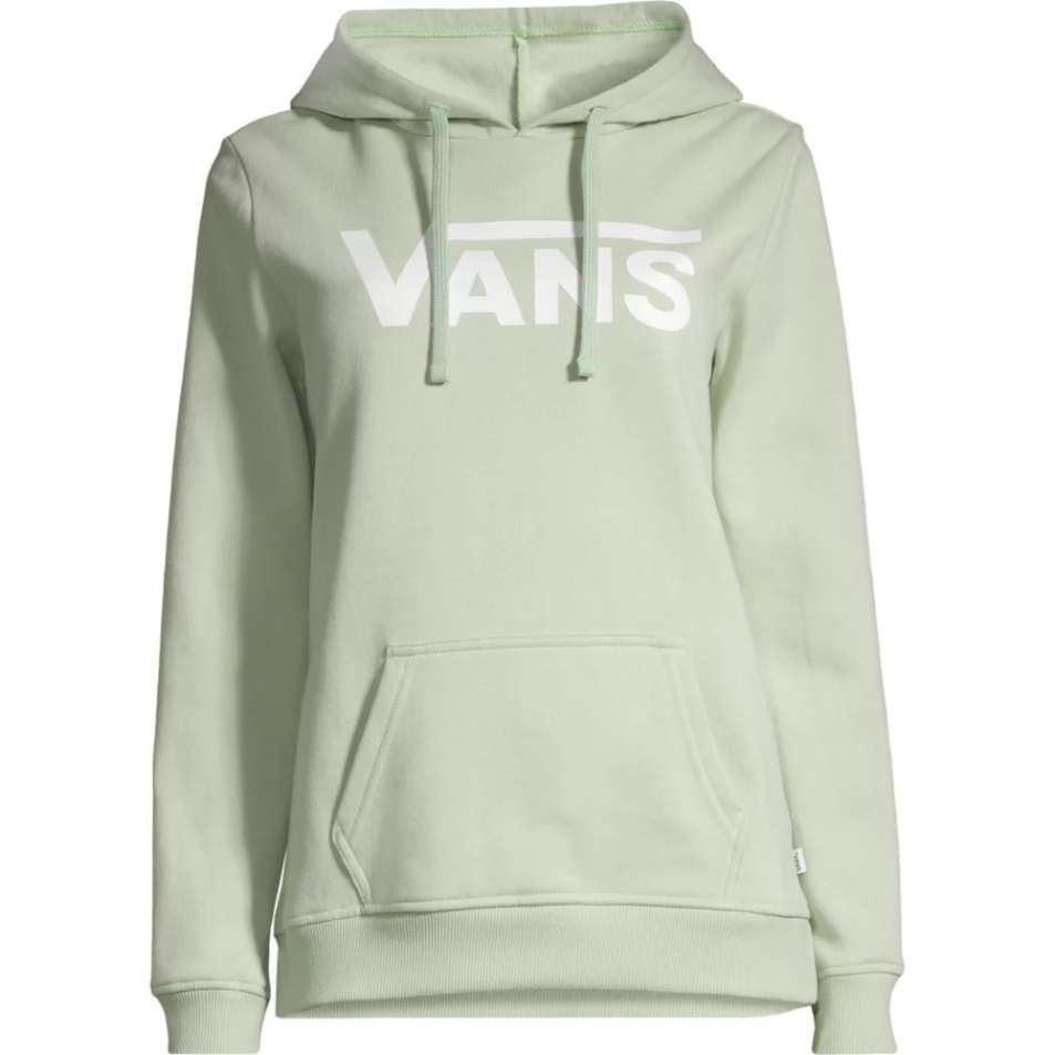 Vans Női Klasszikus V Pulóver Kapucnis Celadon Zöld
