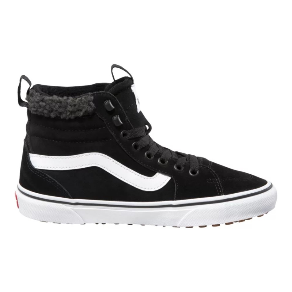 Vans Női Filmore Vansguard Csizma Magas Felső Rája Vízlepergető Velúr Fekete-fehér