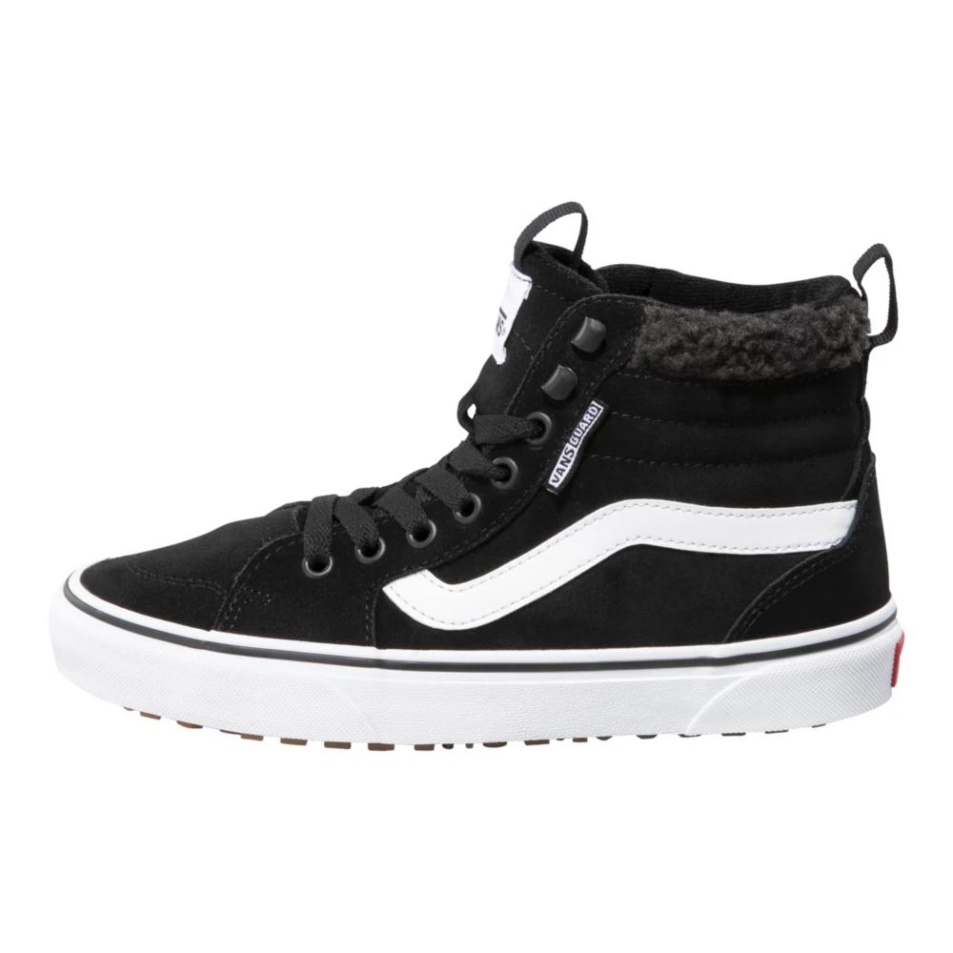 Vans Női Filmore Vansguard Csizma Magas Felső Rája Vízlepergető Velúr Fekete-fehér