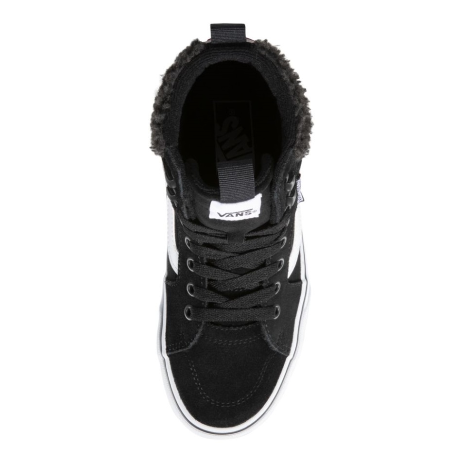 Vans Női Filmore Vansguard Csizma Magas Felső Rája Vízlepergető Velúr Fekete-fehér