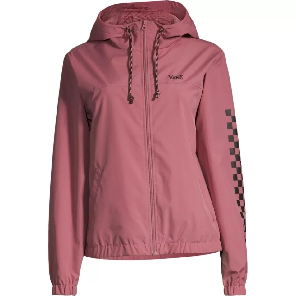Vans Női Kastle Check Me Kabát Deco Rose