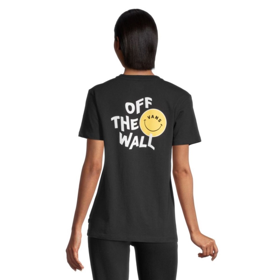 Vans Női Mar Mar Bff Crew Póló Fekete
