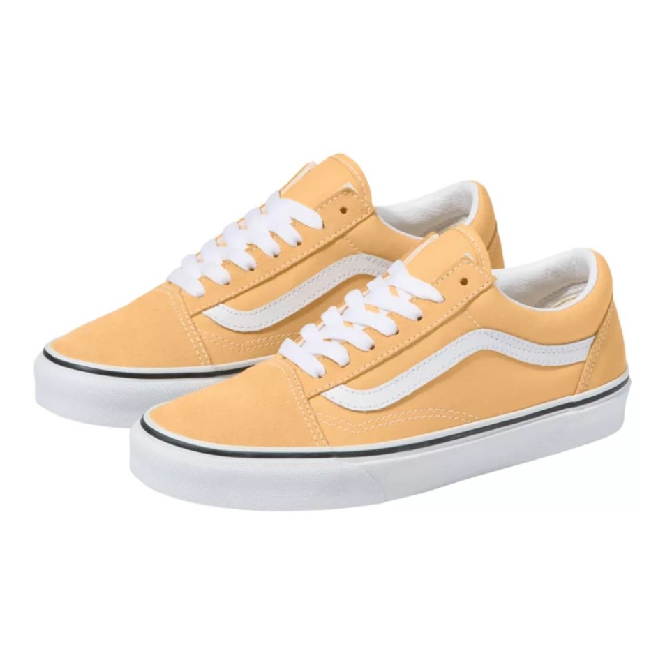 Vans Női Old Skool Skate Cipő Tornacipő Alacsony Felső Csúszás Légáteresztő Krémmel