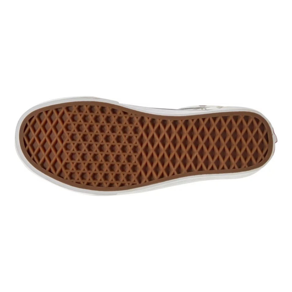 Vans Női Old Skool Gördeszka Cipő Tornacipő Alacsony Felső Slip Légáteresztő Lenfehér