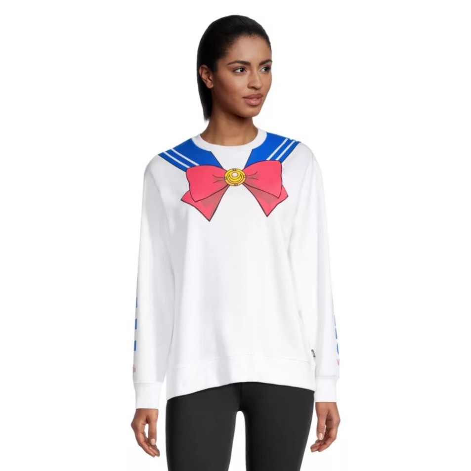 Vans X Sailor Moon Női Bff Gyapjú Pulóver Fehér