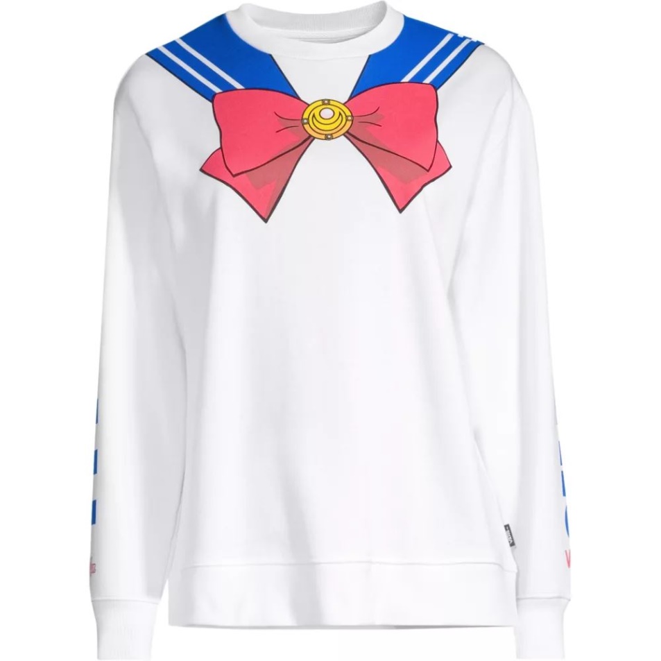 Vans X Sailor Moon Női Bff Gyapjú Pulóver Fehér