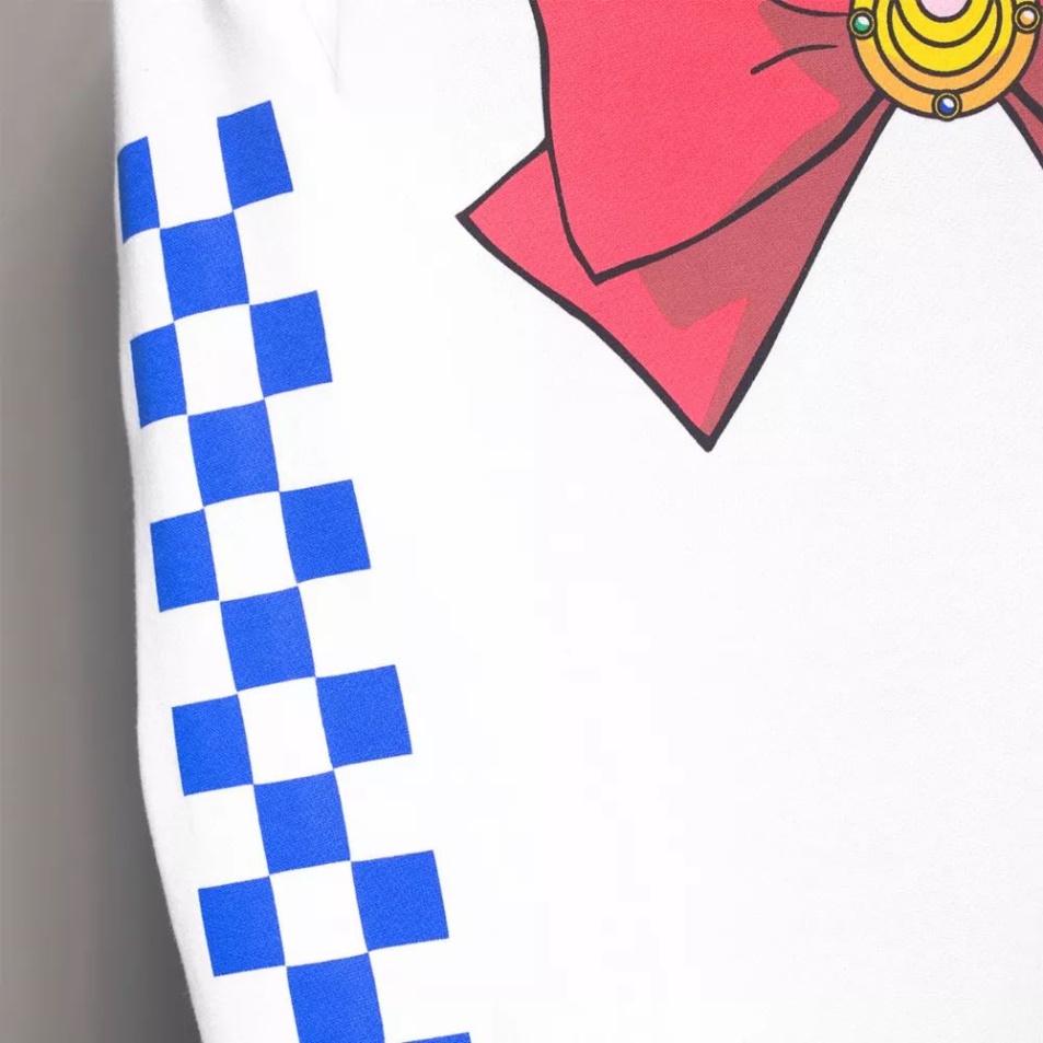 Vans X Sailor Moon Női Bff Gyapjú Pulóver Fehér