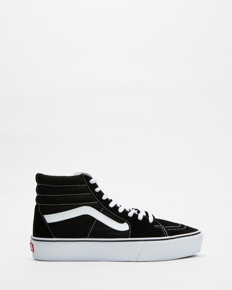 Vans Sk8-hi Platform 2.0 - Unisex Fekete-igazi Fehér