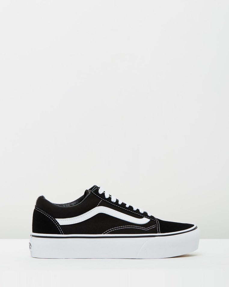 Vans Old Skool Platform 2.0 - Unisex Fekete-fehér