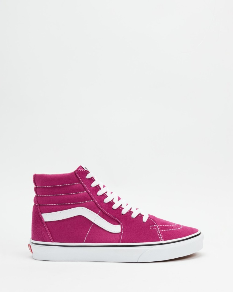 Vans Sk8 Hi - Uniszex Fukszia Piros-true Fehér