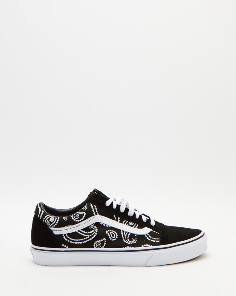 Vans Old Skool - Unisex Fekete-true Fehér