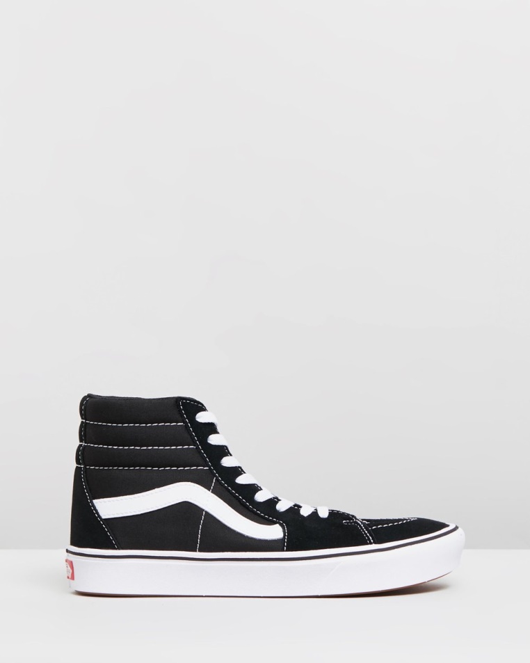 Vans Comfycush Sk8 Hi Classic Black-true White
