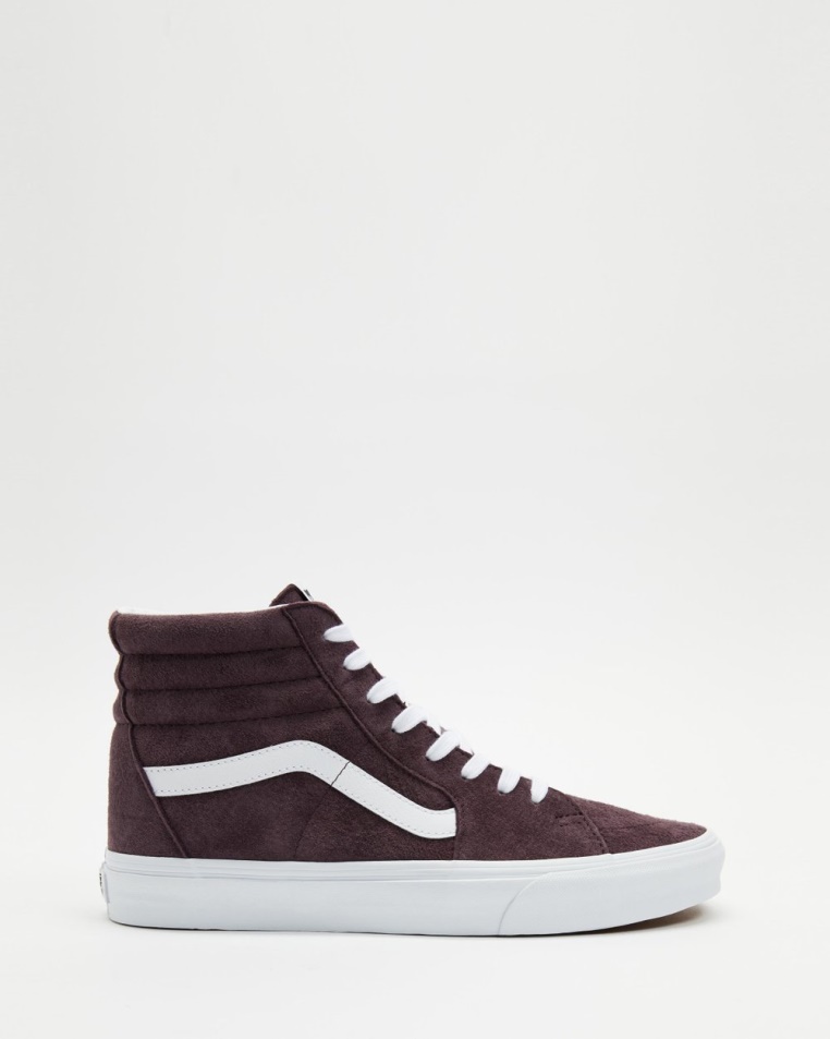Vans Sk8-hi Malac Velúr - Uniszex Borkóstoló