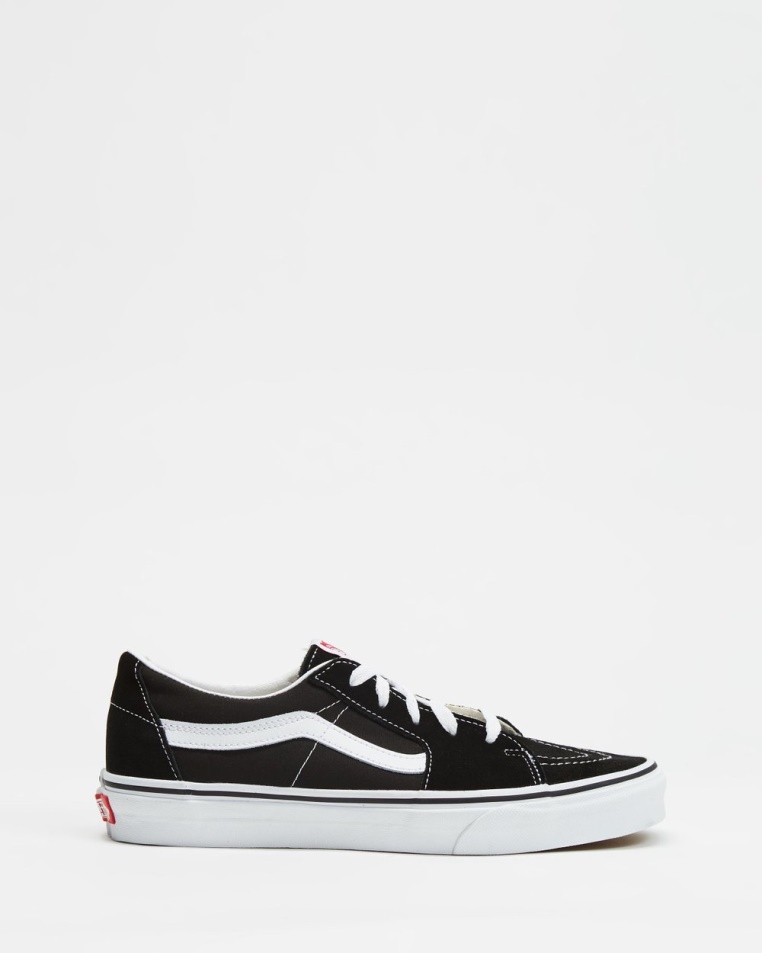 Vans Sk8-low - Uniszex Fekete-true Fehér