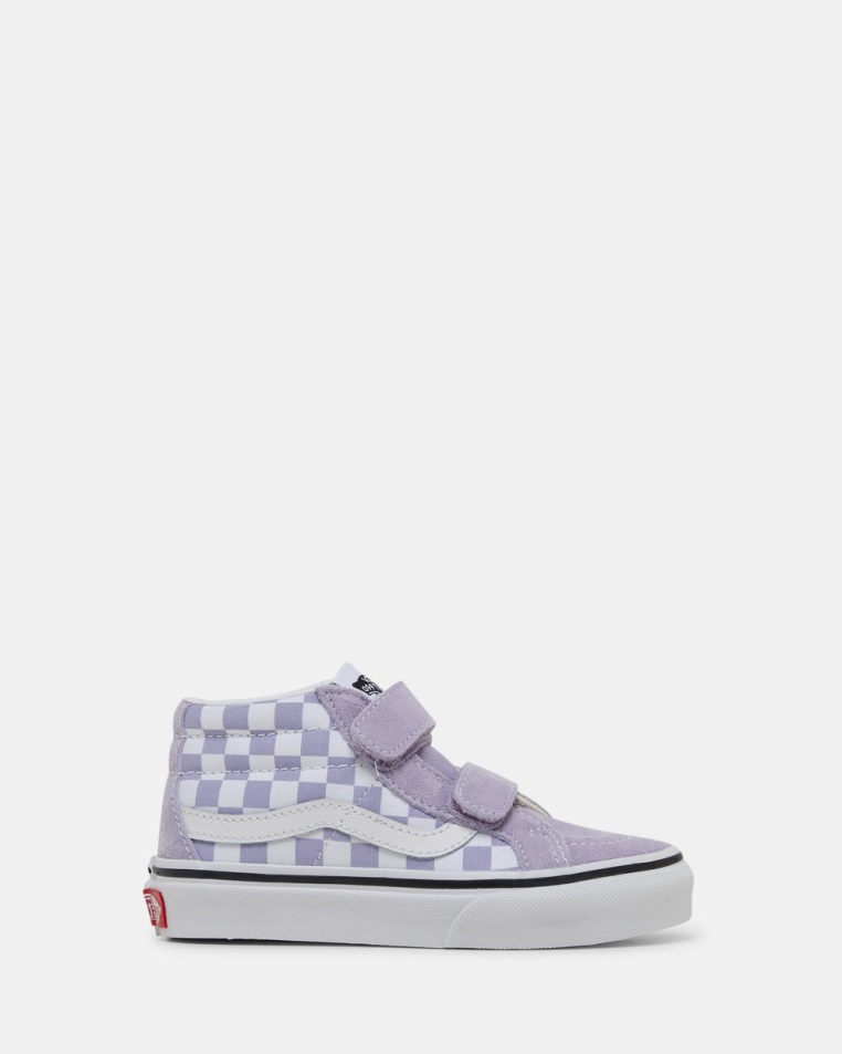 Vans Sk8-mid Reissue V Ifjúsági Levendula-fehér