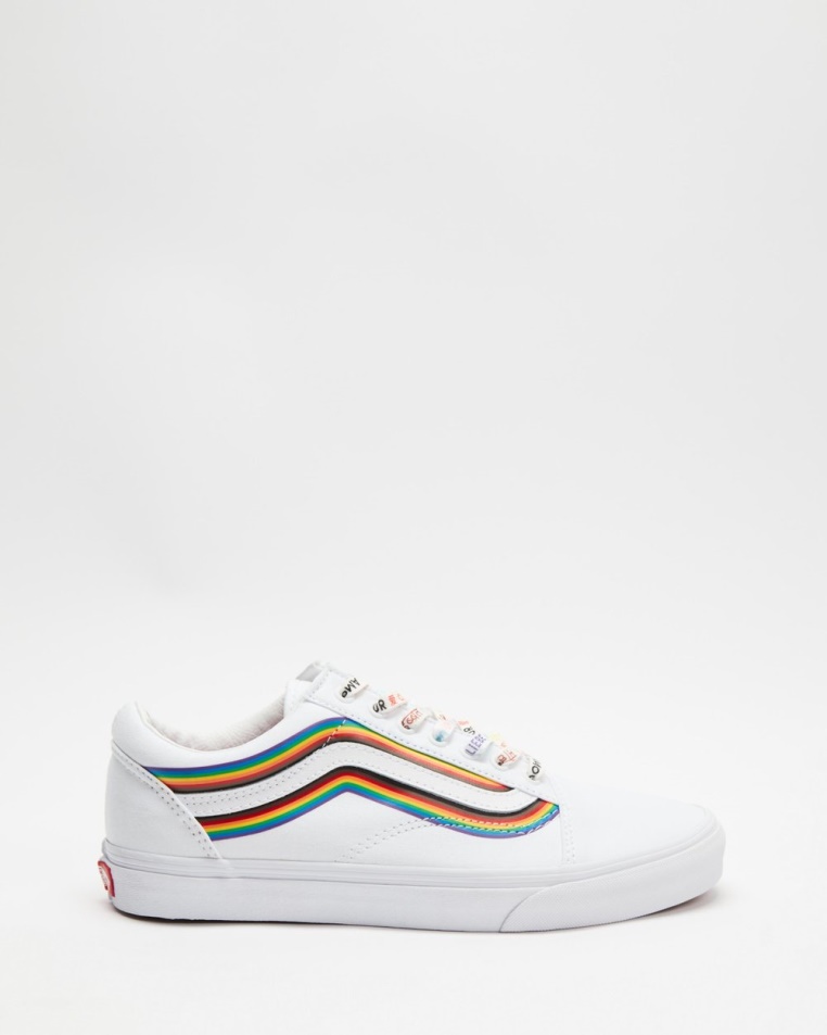 Vans Old Skool - Unisex Pride Fehér-igaz Fehér