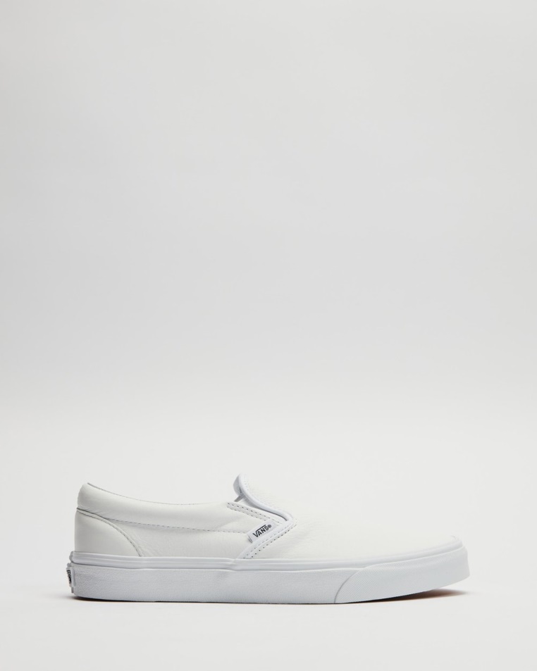 Furgonok Klasszikus Bebújós Bőr - Unisex Fehér Mono