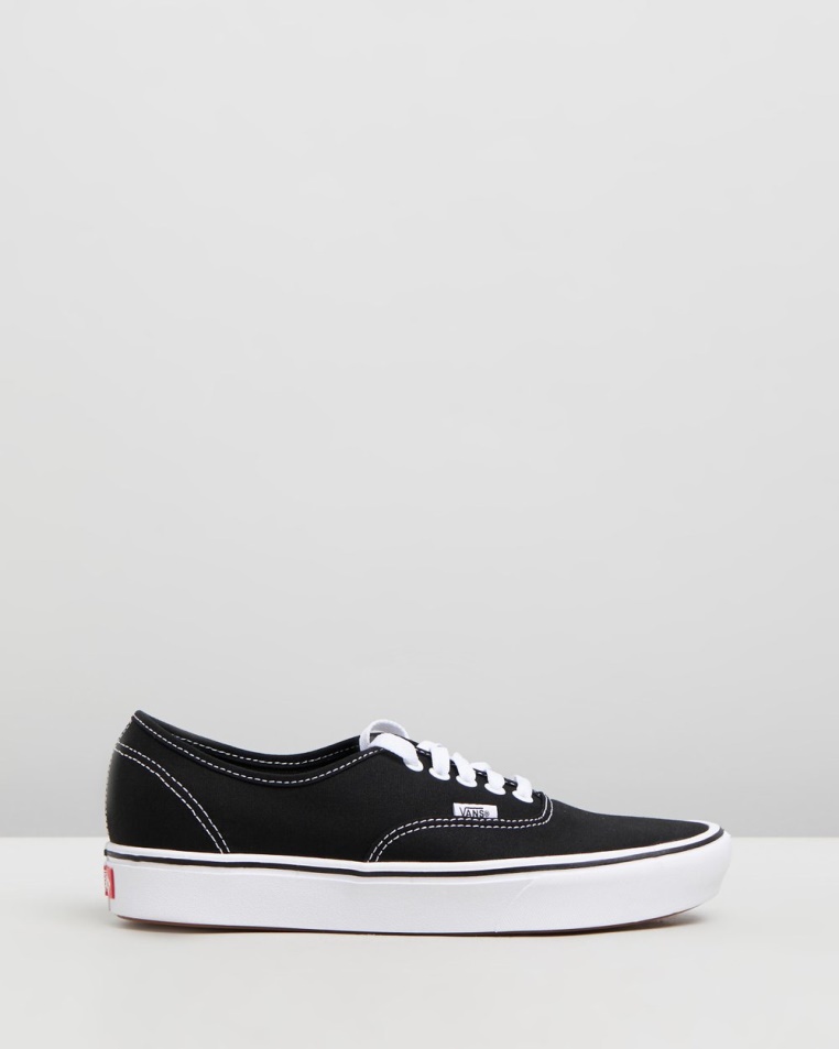 Vans Comfycush Autentikus - Unisex Fekete-igazi Fehér