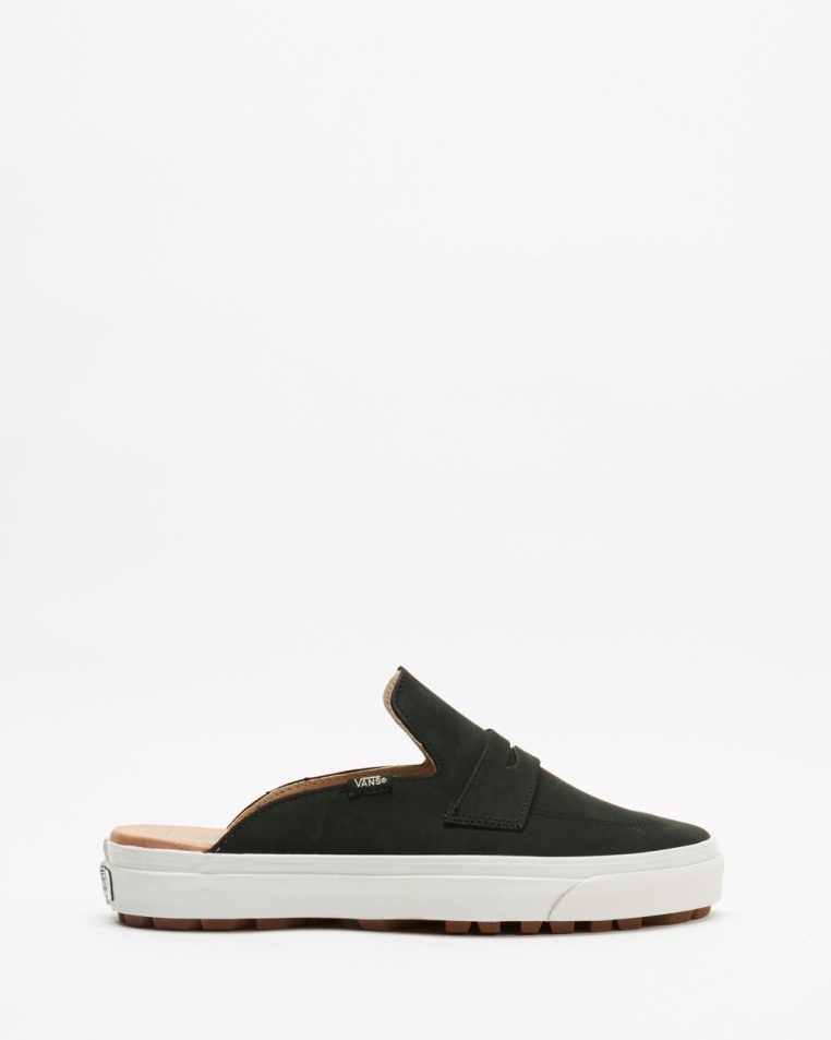 Vans Style 53 Dx öszvérek - Unisex Nubuk Fekete