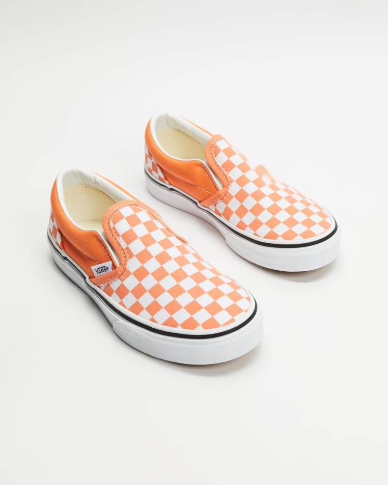 Furgonok Klasszikus Slip-ons - Gyerekek - Ifjúsági Dinnye-igazi Fehér